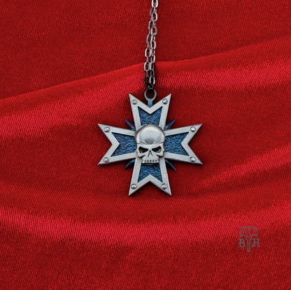 Black Crusaders Steel Pendant