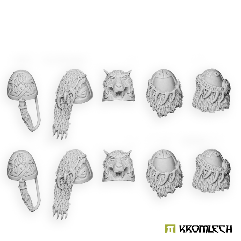 Sons of Thor Shoulder Pads model miniature Kromlech