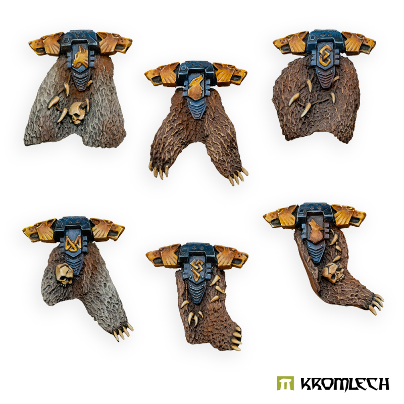 Sons of Thor Fur Cloaks with Backpacks (set of 6) by Kromlech
