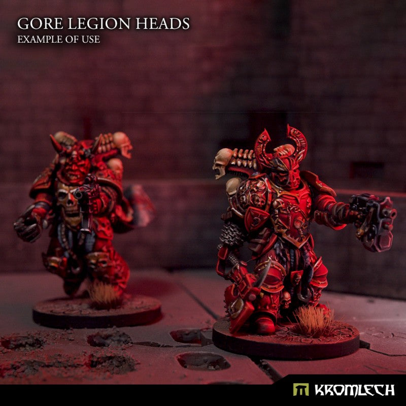 Gore Legion Heads (set of 10) by Kromlech