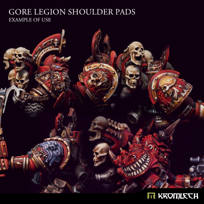 Gore Legion Shoulder Pads (set of 10) by Kromlech
