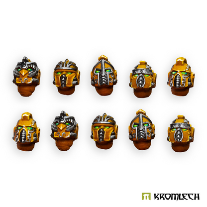 Omega Legion Helmet Heads (set of 10) by Kromlech
