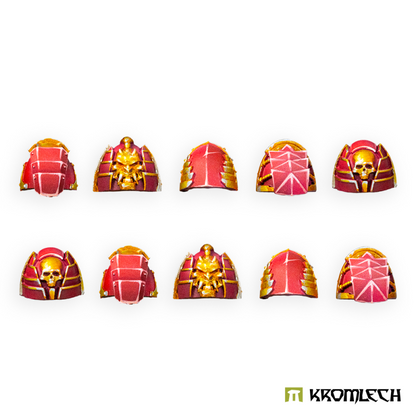 Cyber Samurai Shoulder Pads (set of 10) by Kromlech