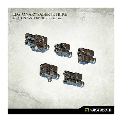 Legionary Saber Jetbike Resin Miniature by Kromlech