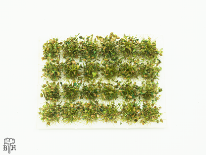 Basing & Terrain Green Frock Grass Tufts Sets of 24